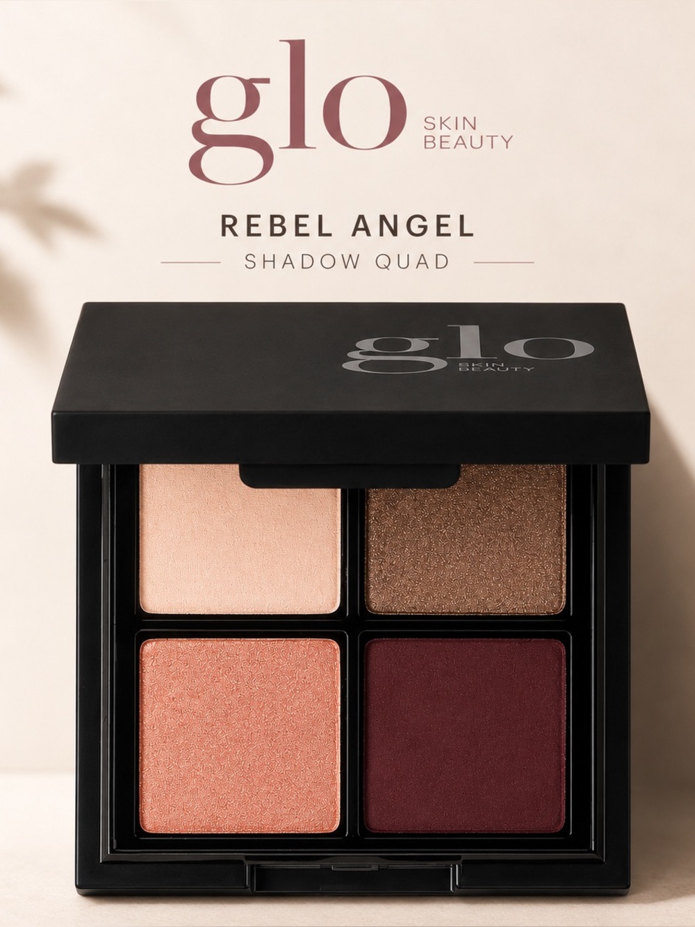 Glo Skin Beauty Rebel Angel Shadow Quad Eyeshadow Palette New